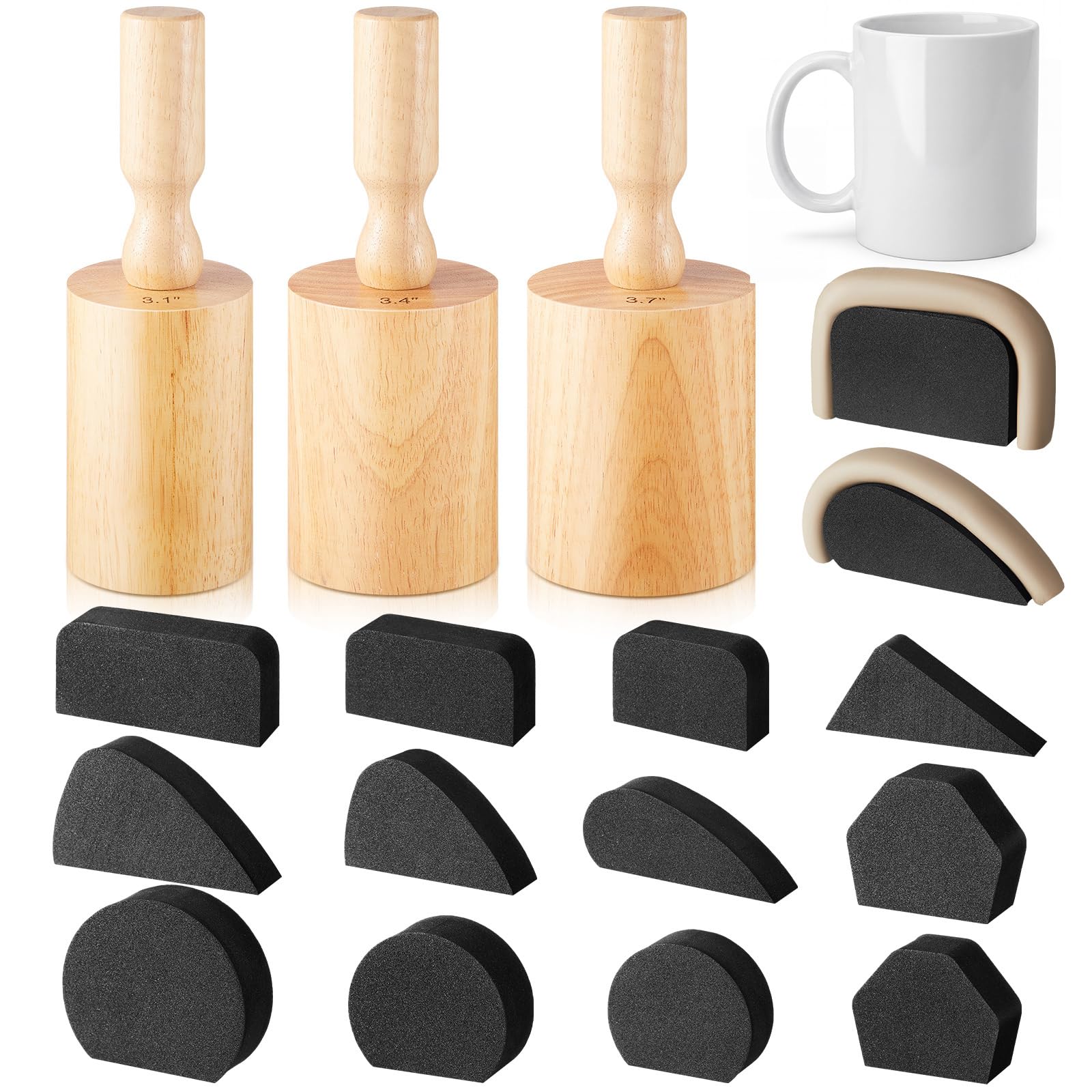 Amazon.com: Juexica Pottery Molds for Making 15oz 18oz 20oz